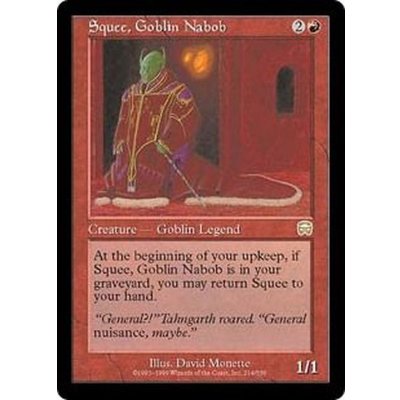 [PLD]ゴブリンの太守スクイー/Squee, Goblin Nabob《英語》【MMQ】