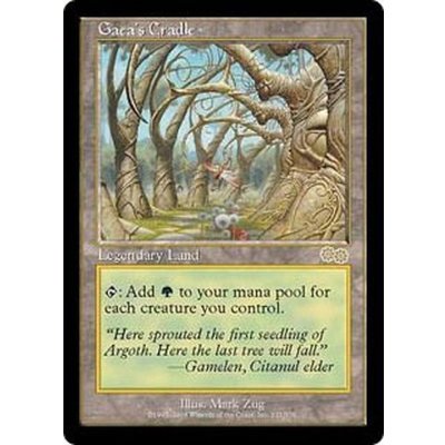 [POOR]ガイアの揺籃の地/Gaea's Cradle《日本語》【USG】