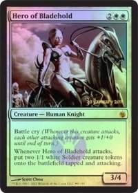 [EX]刃砦の英雄/Hero of Bladehold《英語》【Prerelease Cards(MBS)】