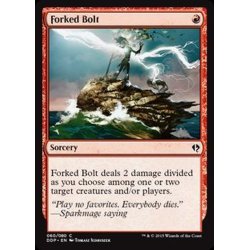 画像1: [EX+]二股の稲妻/Forked Bolt《英語》【Duel Decks: Zendikar vs. Eldrazi】