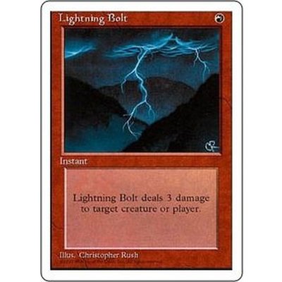 [EX]稲妻/Lightning Bolt《日本語》【4ED】