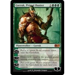 画像1: [EX+]原初の狩人、ガラク/Garruk, Primal Hunter《英語》【M12】