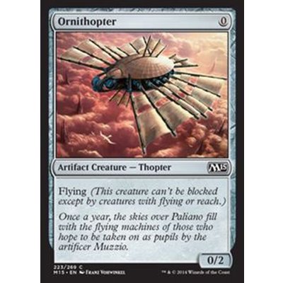 羽ばたき飛行機械/Ornithopter《英語》【M15】