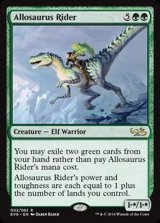 [EX+]アロサウルス乗り/Allosaurus Rider《英語》【Duel Decks: Anthology】