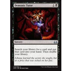 画像1: [EX+]悪魔の教示者/Demonic Tutor《英語》【Duel Decks: Anthology】
