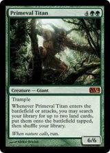 [EX+]原始のタイタン/Primeval Titan《英語》【M12】