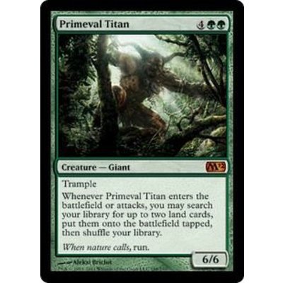 [EX+]原始のタイタン/Primeval Titan《英語》【M12】