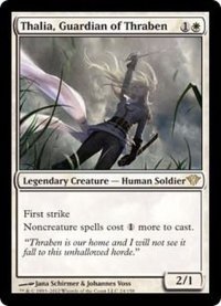[PLD]スレイベンの守護者、サリア/Thalia, Guardian of Thraben《英語》【DKA】