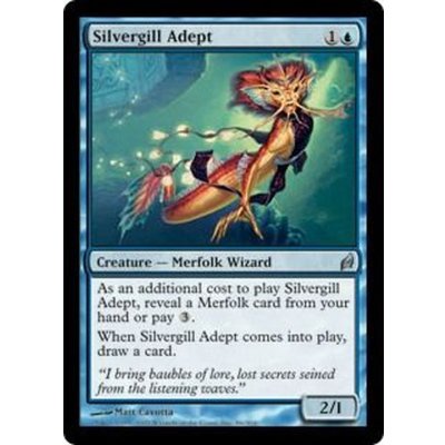 [EX+]銀エラの達人/Silvergill Adept《英語》【LRW】