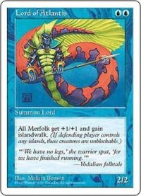 [EX]アトランティスの王/Lord of Atlantis《日本語》【5ED】