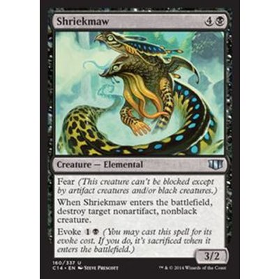 叫び大口/Shriekmaw《英語》【Commander 2014】