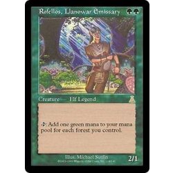 画像1: [EX+]ラノワールの使者ロフェロス/Rofellos, Llanowar Emissary《英語》【UDS】