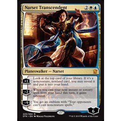 [EX+]卓絶のナーセット/Narset Transcendent《英語》【DTK】