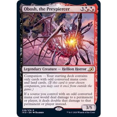 獲物貫き、オボシュ/Obosh, the Preypiercer《英語》【IKO】