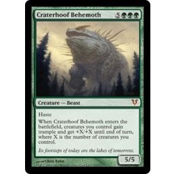 画像1: [EX]孔蹄のビヒモス/Craterhoof Behemoth《英語》【AVR】