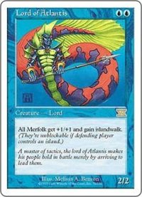 [EX]アトランティスの王/Lord of Atlantis《日本語》【6ED】