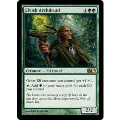 [EX+]エルフの大ドルイド/Elvish Archdruid《英語》【M11】