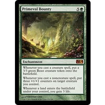 [EX+]原始の報奨/Primeval Bounty《英語》【M14】