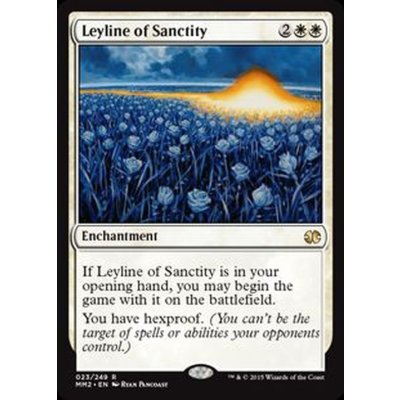 [EX]神聖の力線/Leyline of Sanctity《英語》【MM2】