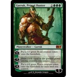 画像1: [EX+]原初の狩人、ガラク/Garruk, Primal Hunter《英語》【M13】