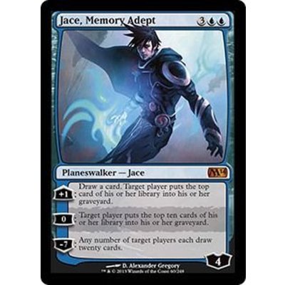 [EX]記憶の熟達者、ジェイス/Jace, Memory Adept《英語》【M14】
