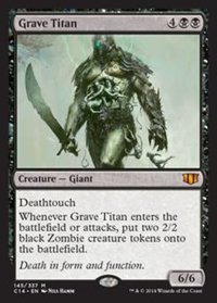 [EX+]墓所のタイタン/Grave Titan《英語》【Commander 2014】