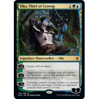 (FOIL)(プロモスタンプ)王冠泥棒、オーコ/Oko, Thief of Crowns《英語》【ELD】