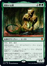 (FOIL)(プロモスタンプ)探索する獣/Questing Beast《日本語》【ELD】