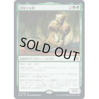 [EX](FOIL)(プロモスタンプ)探索する獣/Questing Beast《日本語》【ELD】