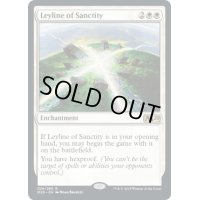 (プレリリースFOIL)神聖の力線/Leyline of Sanctity《英語》【M20】