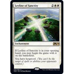 画像1: (FOIL)神聖の力線/Leyline of Sanctity《英語》【M20】