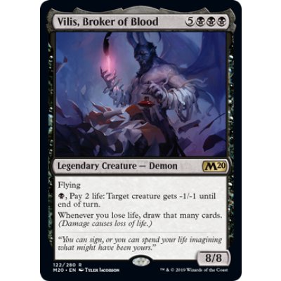 血の取引者、ヴィリス/Vilis, Broker of Blood《英語》【M20】