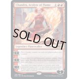 (プレリリースFOIL)炎の侍祭、チャンドラ/Chandra, Acolyte of Flame《英語》【M20】