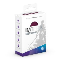 画像1: 『KATANASleevesStandardSize（Radiant Plum）』100枚入り《-》【スリーブ】