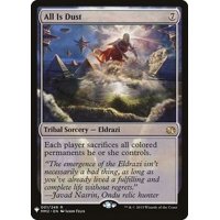 全ては塵/All Is Dust《英語》【Reprint Cards(Mystery Booster)】