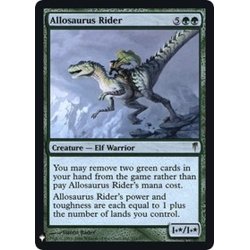 画像1: [EX+]アロサウルス乗り/Allosaurus Rider《英語》【Reprint Cards(Mystery Booster FOIL)】