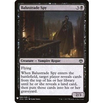 [EX+]欄干のスパイ/Balustrade Spy《英語》【Reprint Cards(Mystery Booster)】