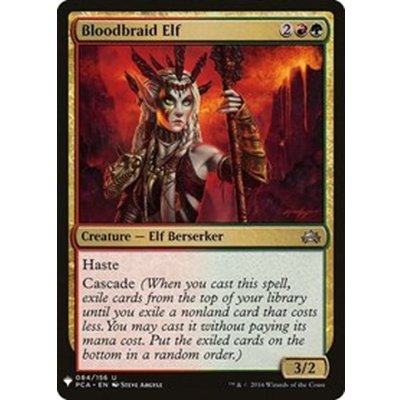 血編み髪のエルフ/Bloodbraid Elf《英語》【Reprint Cards(Mystery Booster)】