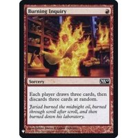 [EX+]燃え立つ調査/Burning Inquiry《英語》【Reprint Cards(Mystery Booster FOIL)】