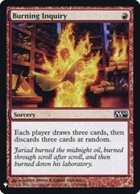 [PLD]燃え立つ調査/Burning Inquiry《英語》【Reprint Cards(Mystery Booster FOIL)】