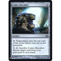 [EX+]写本裁断機/Codex Shredder《英語》【Reprint Cards(Mystery Booster FOIL)】
