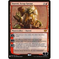 画像1: [EX+]屑鉄の学者、ダレッティ/Daretti, Scrap Savant《英語》【Reprint Cards(Mystery Booster)】