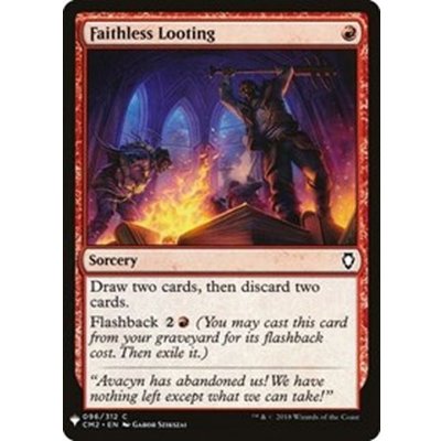(CM2)信仰無き物あさり/Faithless Looting《英語》【Reprint Cards(Mystery Booster)】