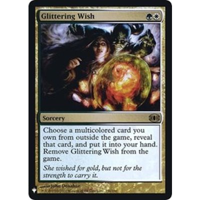 [EX+]きらめく願い/Glittering Wish《英語》【Reprint Cards(Mystery Booster FOIL)】