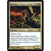 [EX+]ジャンドの暴君、カーサス/Karrthus, Tyrant of Jund《英語》【Reprint Cards(Mystery Booster FOIL)】