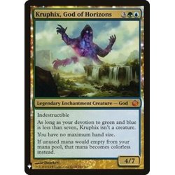 画像1: [EX+]彼方の神、クルフィックス/Kruphix, God of Horizons《英語》【Reprint Cards(Mystery Booster)】