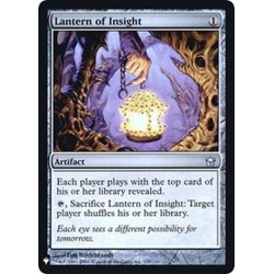 画像1: 洞察のランタン/Lantern of Insight《英語》【Reprint Cards(Mystery Booster FOIL)】