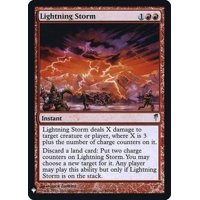 [EX+]稲妻の嵐/Lightning Storm《英語》【Reprint Cards(Mystery Booster FOIL)】