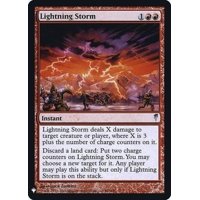 稲妻の嵐/Lightning Storm《英語》【Reprint Cards(Mystery Booster FOIL)】