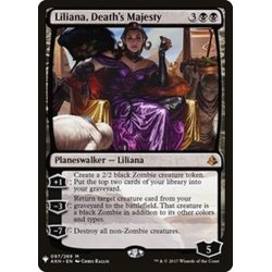 画像1: [EX+]死の権威、リリアナ/Liliana, Death's Majesty《英語》【Reprint Cards(Mystery Booster)】